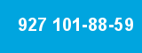 927 101-88-59 927 101-88-59